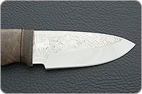 Нож Якут орех, 95х18, текстолит : фото 8