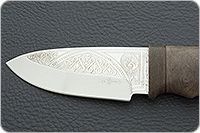 Нож Якут орех, 95х18, текстолит : фото 9