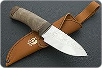 Нож Якут орех, 95х18, текстолит : фото 10