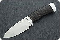 Нож Якут наборная кожа, эи-107, алюминий : фото 2