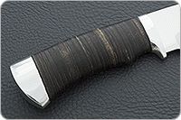 Нож Якут наборная кожа, эи-107, алюминий : фото 5