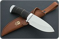 Нож Якут наборная кожа, эи-107, алюминий : фото 8