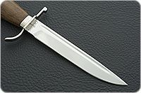 Нож Финка НКВД орех, 95х18, латунь в никеле : фото 4