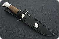 Нож Финка НКВД орех, 95х18, латунь в никеле : фото 11