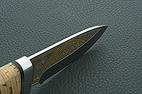 НОЖ ЯКУТ береста, эи-107, алюминий : фото 9