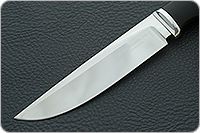 Нож Соболь стандарт граб - черное дерево, 95х18, дюраль : фото 3