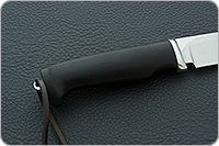 Нож Соболь стандарт граб - черное дерево, 95х18, дюраль : фото 5