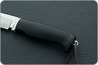 Нож Соболь стандарт граб - черное дерево, 95х18, дюраль : фото 6