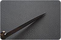 Нож Витязь престиж граб - черное дерево, 95х18, латунь : фото 7