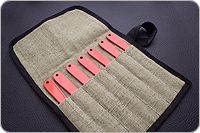 7 метательных ножей Кобра М в скатке сталь, эи-107, без тыльника : фото 2