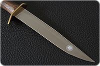 Нож Армейский престиж орех, 95х18, латунь : фото 4