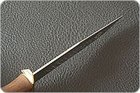 Нож Армейский престиж орех, 95х18, латунь : фото 7