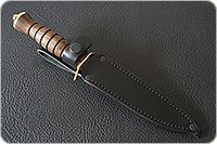 Нож Армейский престиж орех, 95х18, латунь : фото 10