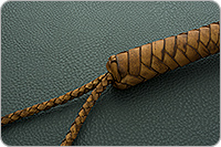 Нагайка поводок со спец.обработкой и шлепком  : фото 2