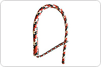 Плеть 8-ми полосная цветная