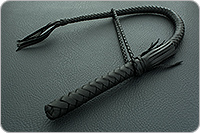 Плетка снежный барс черная