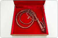 Подарочная коробка шпон (50х50х12)  : фото 3