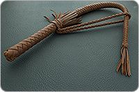 Плетка снежный барс коричневая  : фото 2