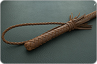 Плетка снежный барс коричневая  : фото 3