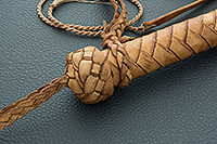 Кнут удлиненный 4м. соломенный  : фото 4