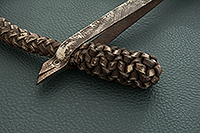 Волчатка усиленная с граненым узлом (ананас) с 2 шалыгами антикварная  : фото 4