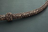 Волчатка усиленная с граненым узлом (ананас) с 2 шалыгами антикварная  : фото 6