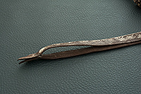 Волчатка усиленная с граненым узлом (ананас) с 2 шалыгами антикварная  : фото 7