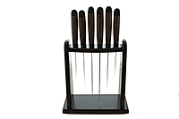 Подставка деревянная для набора кухонных ножей (6 ножей)  : фото 2