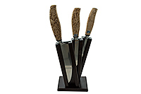 Подставка деревянная для набора поварских ножей (3 ножа)  : фото 2