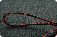 Плетка снежный барс черно-красная  : фото 4