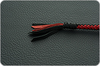 Плетка снежный барс черно-красная  : фото 7