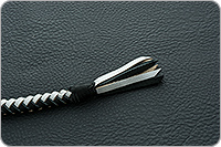 Плетка снежный барс серебристо-черная 2  : фото 4