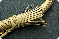 Плетка снежный барс золотистая  : фото 4