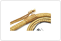 Кнут 3м. соломенный  : фото 2