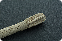 Дурака 12-ти полосная с граненым узлом светлая сыромятная  : фото 4