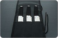 Метательные ножи Твист 3 штуки в скатке