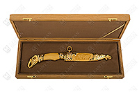 Авторский нож ЦМ Слон из дамасской стали  : фото 6