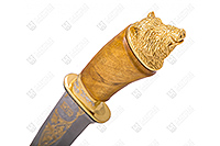 НОЖ ЦМ КЛАССИЧЕСКИЙ - ОХОТА НА ВЕПРЯ  (ДАМАСК)  : фото 3