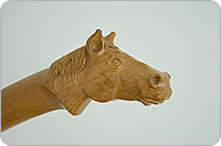 Нагайка с головой лошади 12-ти полосная  : фото 6