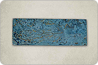 Брусок стабилизированной карельской березы (лазурный)