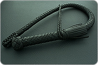 Нагайка усиленная с граненым узлом с навершием  : фото 2