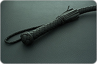 Нагайка усиленная с граненым узлом с навершием  : фото 3