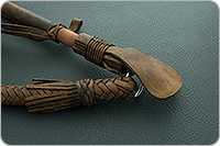 Нагайка донская без навершия со шлепком и спецобработкой (12 полосная)  : фото 4