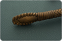 Нагайка донская без навершия со шлепком и спецобработкой (12 полосная)  : фото 14