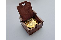 Медальон Волк профиль Златоуст  : фото 3