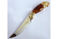 Нож с головой пантеры N1  : фото 3