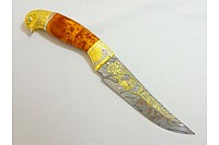 Нож Сокол N1 дамаск  : фото 3