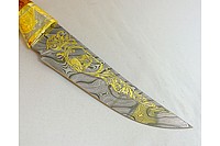 Нож Сокол N1 дамаск  : фото 4