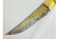 Нож Сокол N1 дамаск  : фото 5