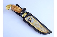 Нож Сокол N8 дамаск  : фото 2